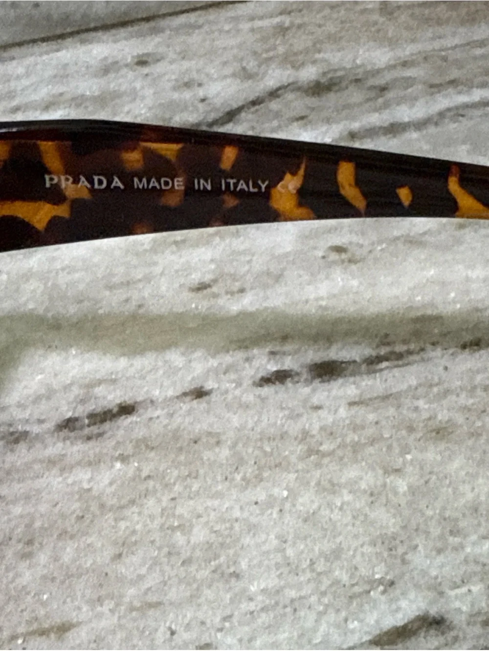 Prada Tortoiseshell Geometric Sunglasses - Brown Gradient Lenses
